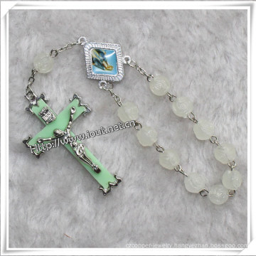 Luminous Resin Beads One Decade Rosary (IO-CE074)